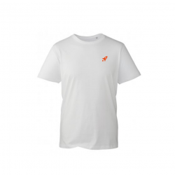 Men's White Xplor Organic T-Shirts - XS